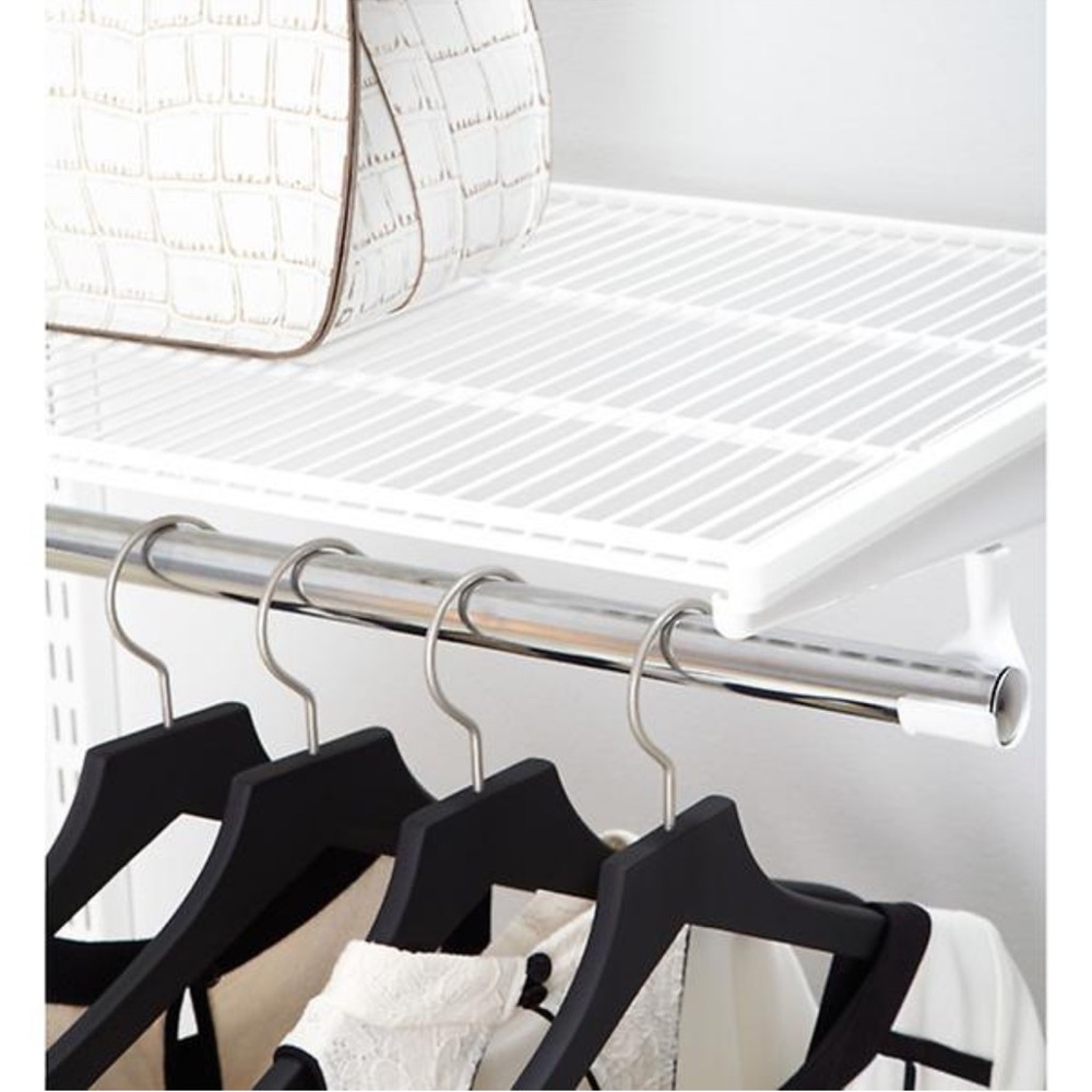 Elfa Ventilated Wire Shelf 20”x3’ white